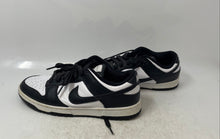 Load image into Gallery viewer, Nike Mens Dunk Low DD1391-100 White Black Leather Lace-Up Sneakers Shoes Size 8