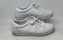 Load image into Gallery viewer, Guess Mens Gastray White Leather Lace-Up Low Top Sneaker Shoes Size 11M
