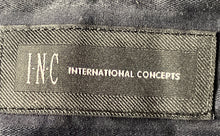Load image into Gallery viewer, I.N.C. International Concepts Mens Black Long Sleeve Button-Up Shirt Size XL