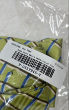 Load image into Gallery viewer, Hugo Boss Mens Multicolor Plaid Silk Keeper Loop Adjustable Pointed Tie