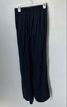 Load image into Gallery viewer, Max Studio Womens Navy Blue Flat Front Regular Fit Wide-Leg Trouser Pants Size S