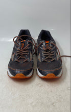 Load image into Gallery viewer, Mizuno Mens Wave Viper Gray Orange Lace-Up Low Top Running Shoes Size 9