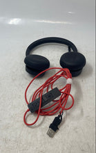 Load image into Gallery viewer, Plantronics Poly Blackwire Model BW8225 Bluetooth Corded Boom Headset Untested