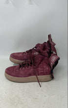 Load image into Gallery viewer, Nike Womens SF Air Force 1 Mid AJ1698-600 Burgundy & Brown Sneaker Shoes Sz 6.5
