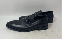 Load image into Gallery viewer, Calvin Klein Mens Black Square Toe Formal Slip-On Loafer Shoes Size 9