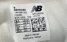 Load image into Gallery viewer, New Balance Unisex 550 BBW550BC Blue White Lace-Up Sneaker Shoes Size M7 W8.5 B