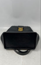 Load image into Gallery viewer, Victor Hugo Womens Black Leather Double Top Handle Turn Lock Shoulder Bag