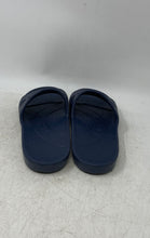 Load image into Gallery viewer, Crocs Unisex Navy Blue Logo Open Toe Slip-On Slide Sandals Size M 6 W 8