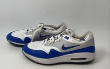 Load image into Gallery viewer, Nike Mens Air Max 1 AQ0863-102 Blue White Low Top Lace-Up Running Shoes Size 9.5
