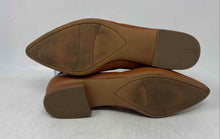 Load image into Gallery viewer, Franco Sarto Womens Cognac Brown Leather Slip-On Loafer Shoes Size 9 M
