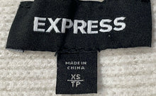 Load image into Gallery viewer, Express Womens White Dolman Sleeve Boat Neck Asymmetric Pullover Sweater Size XS