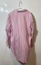 Load image into Gallery viewer, Lauren Ralph Lauren Mens Pink Striped Cotton Long Sleeve Button-Up Shirt Size L