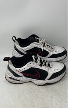 Load image into Gallery viewer, Nike Mens Air Monarch IV 415445-101 Black White Leather Sneakers Shoes Size 9