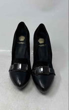 Load image into Gallery viewer, Viktor & Rolf Womens Black Leather Pointed Toe Slip-On Pump Heels Size EU 38.5