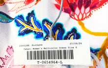 Load image into Gallery viewer, Tahari Womens Multicolor Floral 3/4 Sleeve Knee Length A-Line Dress Size 6
