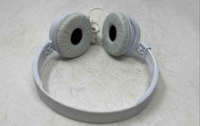 Load image into Gallery viewer, Sony ZX Series White Wired Adjustable Headband On-Ear Headphones Not Tested
