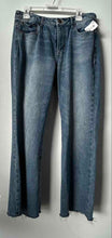 Load image into Gallery viewer, Ed Harley Womens Blue Cotton Denim Medium Wash Wide-Leg Jeans Size 30 With Tag