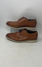 Load image into Gallery viewer, Cole Haan Mens Brown Leather Round Toe Lace-Up Oxford Shoes Size 13M