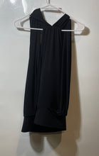 Load image into Gallery viewer, Express Womens Black Sleeveless V-Neck Regular Fit Pullover Blouse Top Size L