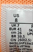 Load image into Gallery viewer, Nike Mens Jordan Heir Green Orange Lace-Up Sneaker Shoes Size 8