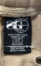 Load image into Gallery viewer, Sniper Gang Mens Brown Red Embroidered Skinny Leg Drawstring Sweatpants Size S