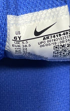 Load image into Gallery viewer, Nike Boys Air Max Oketo AR7419-402 Blue Gray Lace-Up Sneakers Shoes Size 6Y