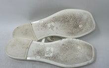 Load image into Gallery viewer, Calvin Klein Jeans Womens Edhen White Cutout Logo Slip-On Thong Sandals Size 10M