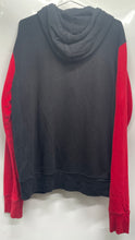 Load image into Gallery viewer, True Religion Mens Black Red Cotton Long Sleeve Pullover Hoodie Size Large