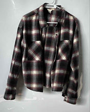 Load image into Gallery viewer, Forever 21 Womens Multicolor Plaid Long Sleeve Collared Button-Up Shirt Size L