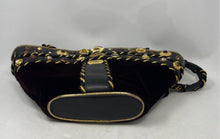 Load image into Gallery viewer, Clarisa Kemper Womens Black Brown Inner Pockets Shoulder Handbag