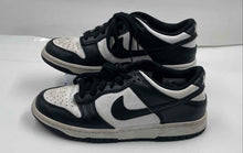 Load image into Gallery viewer, Nike Boys Dunk Low CW1590-100 White Black Lace-Up Low Top Sneaker Shoes Size 6Y