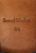 Load image into Gallery viewer, Samuel Windsor Mens Black Leather Double Monk Strap Dress Shoes Size 6.5
