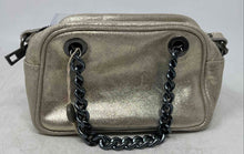 Load image into Gallery viewer, George J. Love Womens Gold Silver-Tone Glitters Adjustable Strap Crossbody Bag