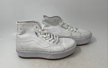 Load image into Gallery viewer, Vans Womens Sk8-Hi White High-Top Platform Sneakers Shoes Size 8