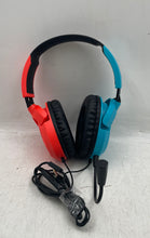 Load image into Gallery viewer, Turtle Beach Red Blue Black Over Ear Wired Gaming Headset With Microphone