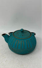 Load image into Gallery viewer, Vintage Green Tableware Tea Coffee Accessories Ornate Handle Teapot With Lid