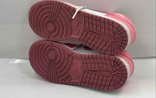 Load image into Gallery viewer, Nike Kids Air Jordan 1 Mid DQ8423-616 Pink Lace-Up Basketball Shoes Size 5.5Y