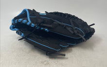Load image into Gallery viewer, Wilson Black And Blue Hook & Loop Wrist Strap Right-Handed Baseball Glove