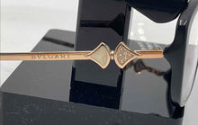 Load image into Gallery viewer, Authentic Bvlgari Women's Black/Gold Tone Glasses