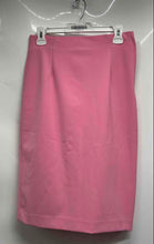 Load image into Gallery viewer, Zara Womens Pink Back Slit Side Zip Straight & Pencil Skirt Size Medium