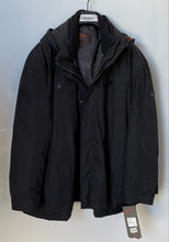 Load image into Gallery viewer, Hawke & Co Mens Black Long Sleeve Full Zip Winter Puffer Jacket Sz XXL With Tag