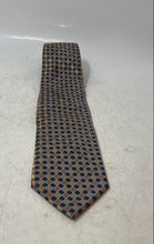 Load image into Gallery viewer, Bergamo New York Mens Multicolor Geometric Diamond Keeper Loop Pointed Tie