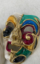 Load image into Gallery viewer, Vintage Lot Of 2 Pcs Comedy Tragedy Theater Faces Ceramic Clown Mask