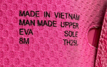 Load image into Gallery viewer, Michael Kors Womens Fuchsia Signature Print Slip-On Slide Sandals Size 8M