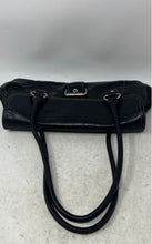 Load image into Gallery viewer, Giani Bernini Womens Black Leather Inner Pockets Double Handle Shoulder Bag