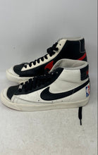 Load image into Gallery viewer, Nike X NBA 75 Mens Blazer Mid '77 EMB Black Red White Sneaker Shoes Size 9.5