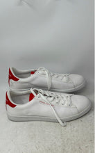 Load image into Gallery viewer, Armani Exchange Mens XUX042 White Red Leather Lace-Up Sneaker Shoes Size 11