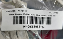 Load image into Gallery viewer, Puma Kids Cali Novelty 373038-01 White Pink Blue Lace-Up Sneaker Shoes Size 6C