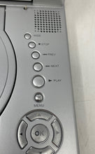 Load image into Gallery viewer, Audiovox D1812 Silver Portable 8" LCD Monitor And DVD Player Not Tested