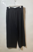 Load image into Gallery viewer, New York Clothing Co. Womens Black Straight Leg Drawstring Sweatpants Size PXL